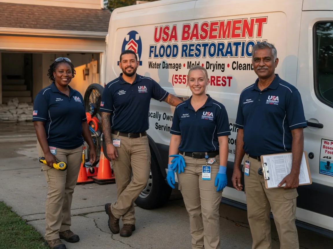 Basement Flood Cleanup company in Courtenay, ND